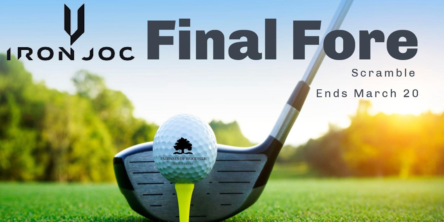 Iron Joc Final Fore Indoor Scramble By Brian Weis